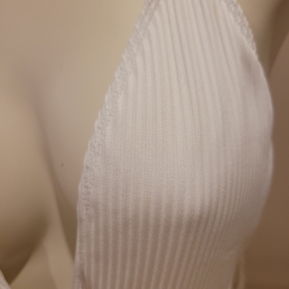 Forever 21 one-piece ribbed swimsuit NWT - Picture 4 of 7